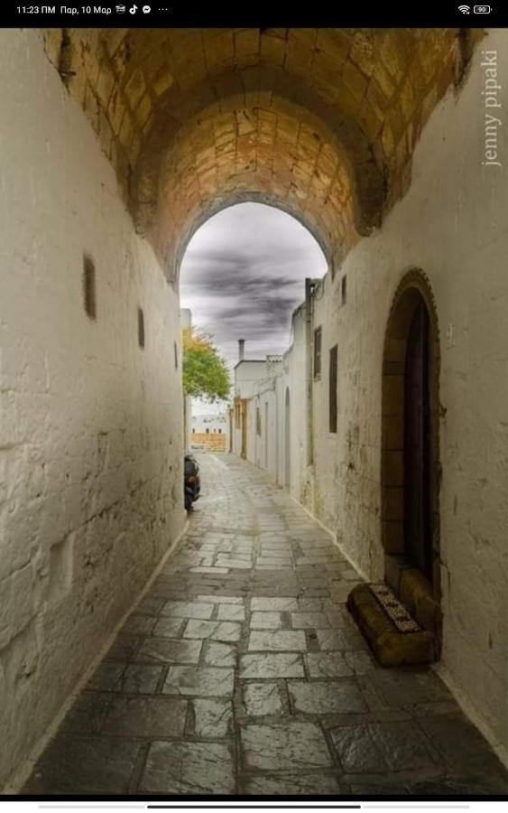 Lindos Alley Eksteriør billede